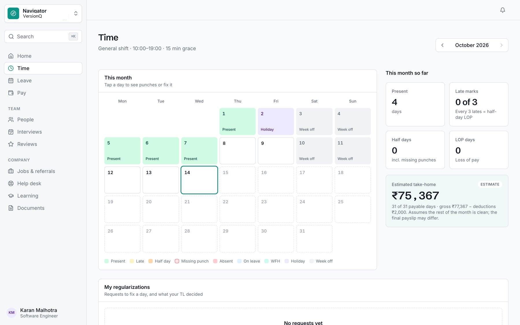Xifdesk Employee Navigator
